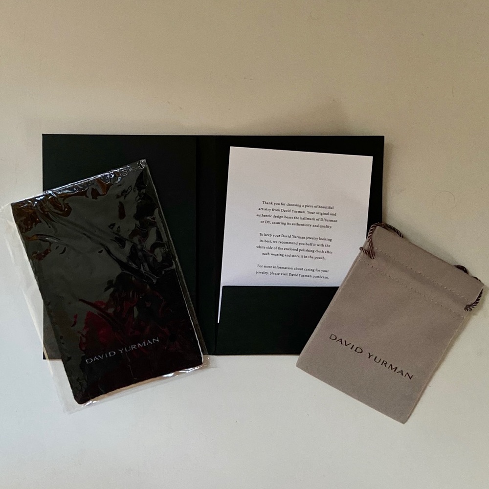 David Yurman Certification/Bag